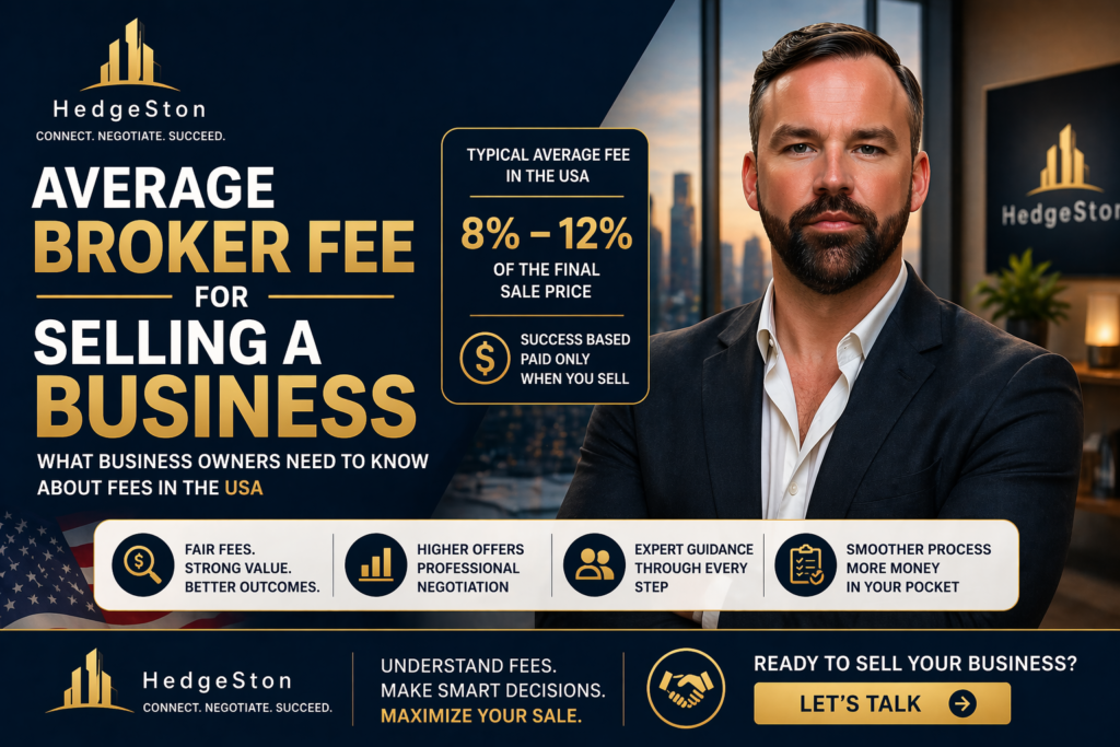 Average Broker Fee for Selling a Business