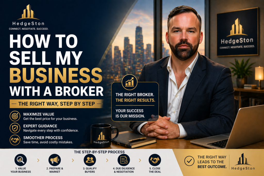 How to Sell My Business with a Broker (The Right Way, Step by Step)
