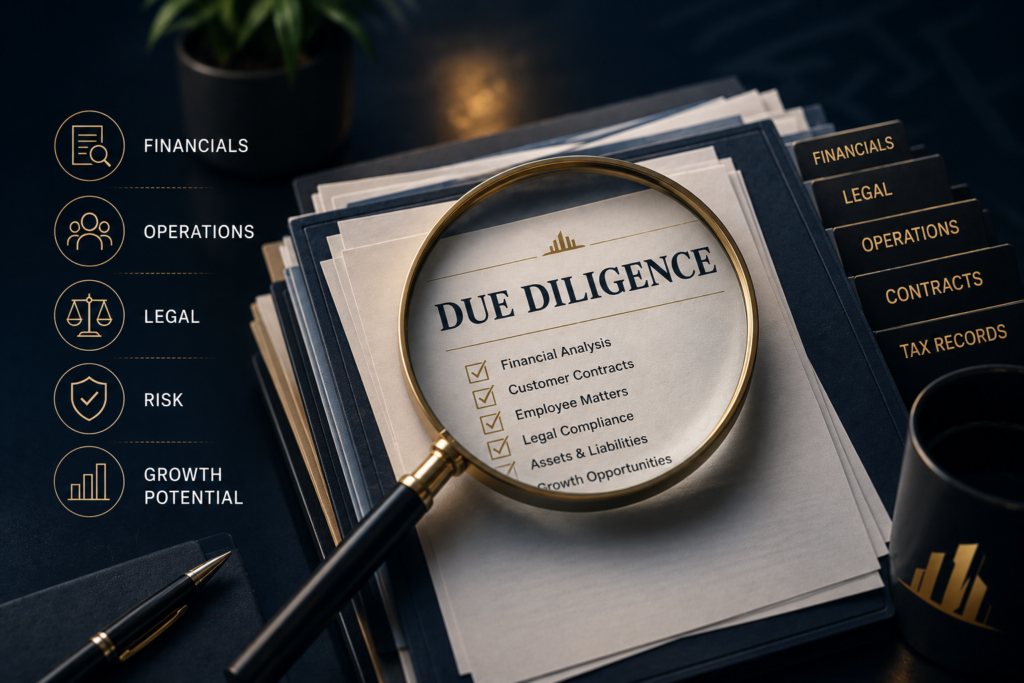 Due Diligence When Buying a Business: A Complete Guide