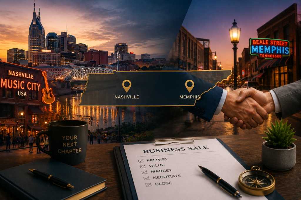 How to Sell a Business in Nashville or Memphis- A Tennessee Owner’s Guide
