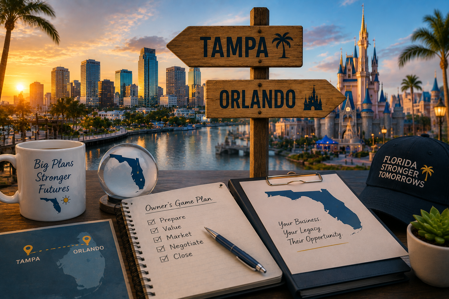 How to Sell a Business in Tampa or Orlando: A Florida Owner’s Guide